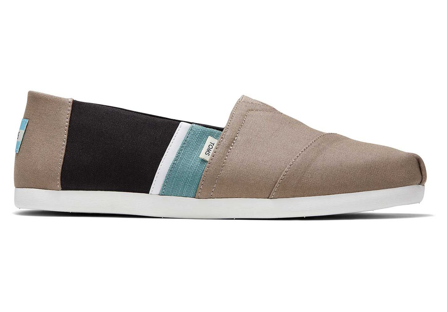 Toms Alpargata Color Block Espadrille Brown - Mens - 50237-LDKP